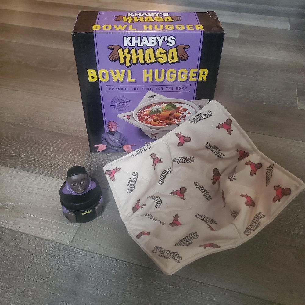 Khaby's Khasa Bowl Hugger and Garlic Crusher